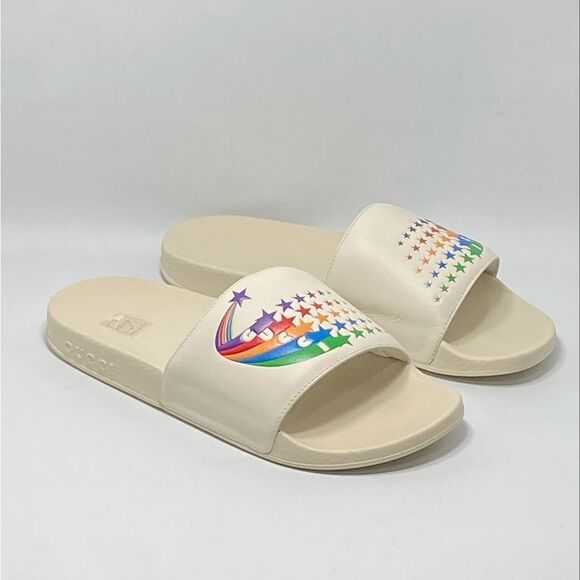 Gucci Rainbow Pursuit Slide Sandal size 38 - Picture 6 of 13